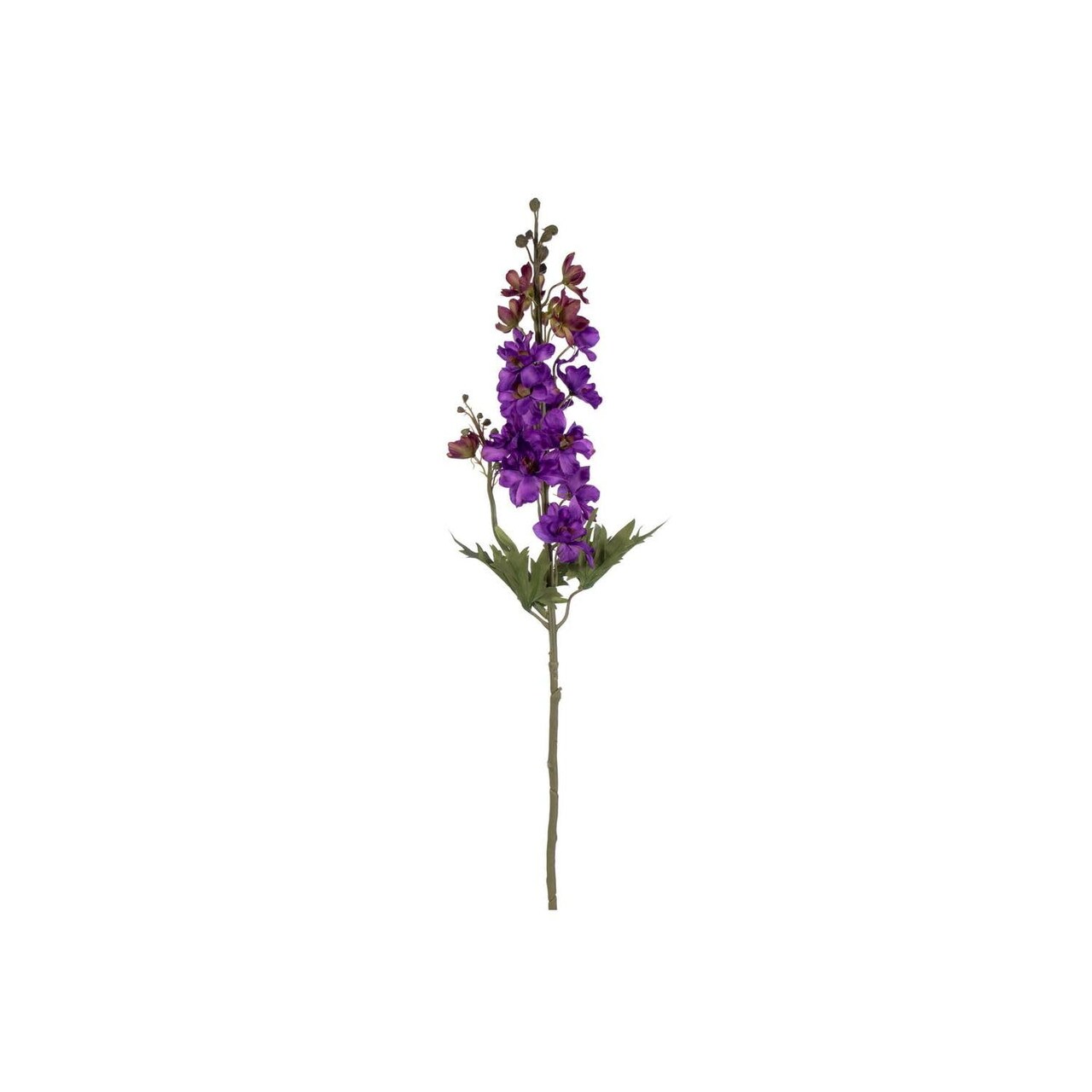 Vickerman 33" Artificial Purple Larkspur Spray. 3 Stems In A Bag.